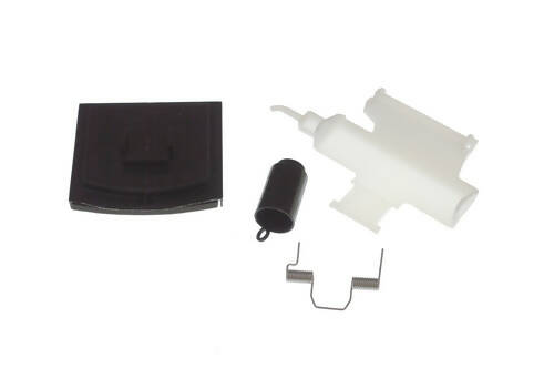 Whirlpool Refrigerator Ice Dispenser Door Kit - W10823377, Replaces: 1028769 2180205 2180208 2180223 2205686 2206423 2304355 4262718 4388659 OEM PARTS WORLD