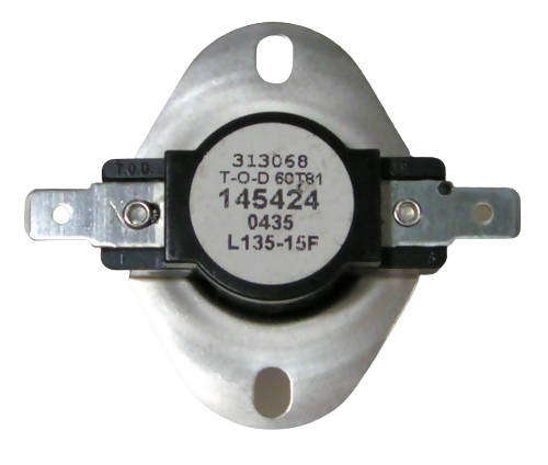 Frigidaire Dryer Cycling Thermostat - 3204307, Replaces: 145424 508556 AH446464 AP2131509 EA446464 EAP446464 PS446464 OEM PARTS WORLD