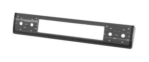 Whirlpool Range Control Panel Trim, Black - W10728507, Replaces: W10547079 OEM PARTS WORLD