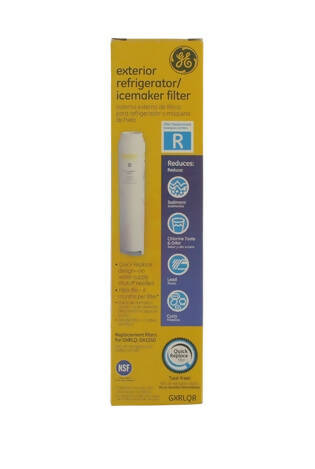 GE In-Line Refrigerator Ice & Water Filter, GXRLQR - WG03F07108, Replaces: WG03F02202 OEM PARTS WORLD