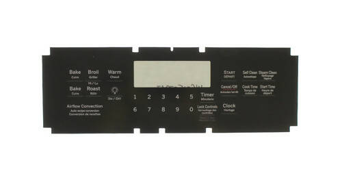 GE Range Control Overlay - WS01F07943, Replaces: AH11772337 EA11772337 EAP11772337 PS11772337 OEM PARTS WORLD