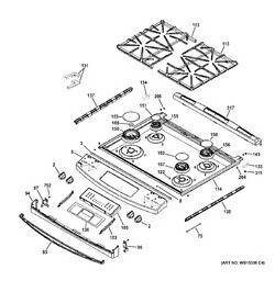 G.E. Range Upper Manifold Panel - WS01L11286, Replaces: WB36X20590 OEM PARTS WORLD