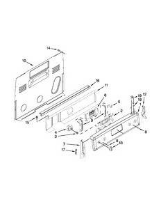 Whirlpool Range Switch Membrane - W10324427 OEM PARTS WORLD