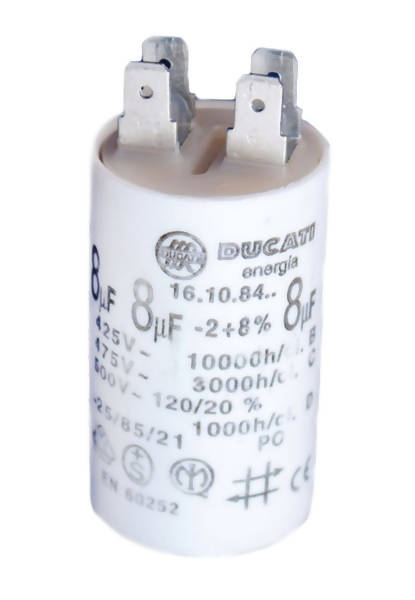 Whirlpool Dryer Start Capacitor - 8182473, Replaces: 1065593 11001155 AH972100 AP3777445 EA972100 EAP972100 EN60252 PS972100 OEM PARTS WORLD