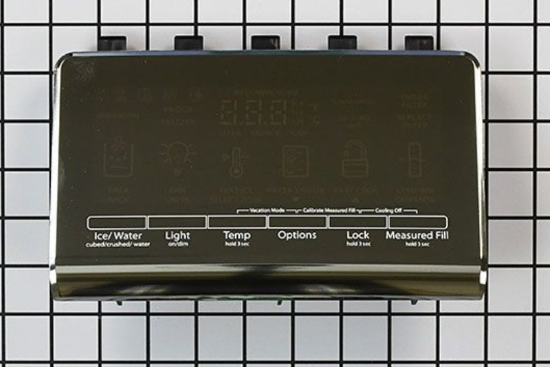 Whirlpool Refrigerator Water Dispenser User Interface  OEM- W10624333, Replaces: W10486033 W10499490 W10502233 W10559668 W10559670 W10624333 W10624335 W10639002 W10639004 PARTS OF CANADA