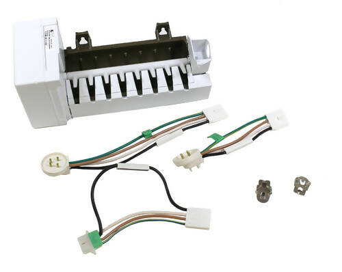 Whirlpool Refrigerator Ice Maker Assembly - 4317943, Replaces: 1374523 1857 3Y-TMX1-B0O6 4210317 4211173 4317943R 46000978556 46004211173 480616 OEM PARTS WORLD